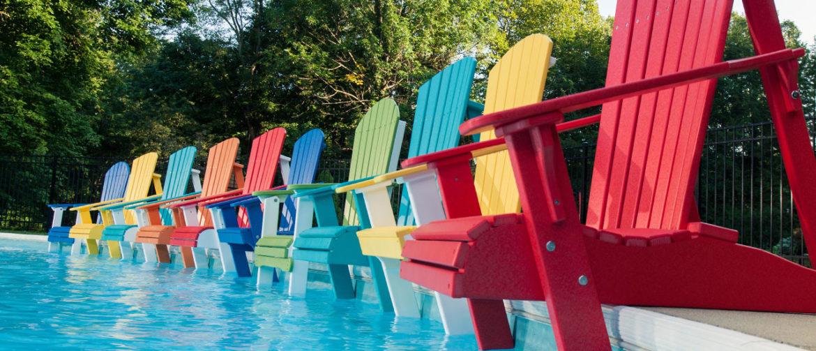 Recycled Patio Deluxe Adirondack Chairs